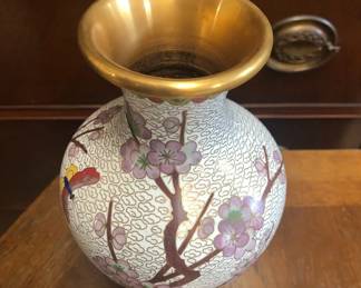 CLOISONNE VASE