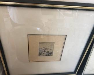 DEGAS ORIGINAL FROMA CANCELLED PLATE