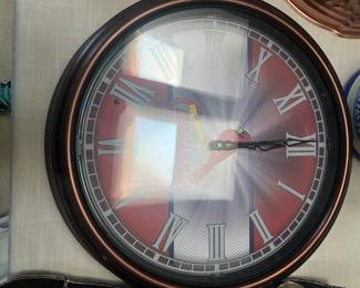 CARDINAL CLOCK NEW