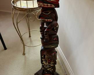 DECOR - HEADS & BIRD CAGE