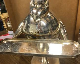 PAIR OF SANTAS FROM POTTERY BARN