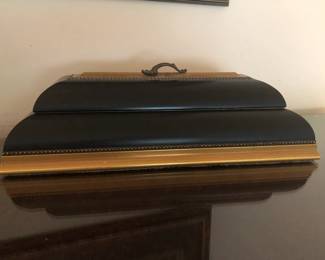 BLACK AND GOLD BOX