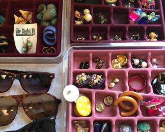 JEWELRY - LOTS & SUNGLASSES