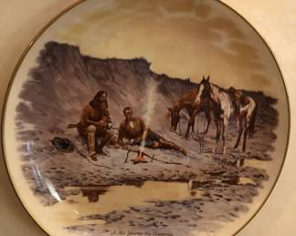 WESTERN PLATES BY REMINGTON