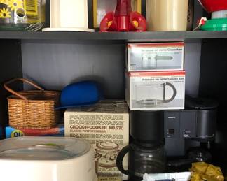 BIRD FEEDERS & ESPRESSO MACHINE