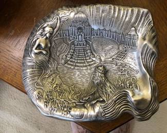 PEWTER VP DISH