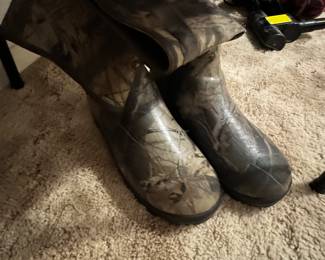 Camo boots