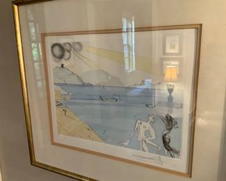 Salvador Dali signed Artist Proof-$1,800
