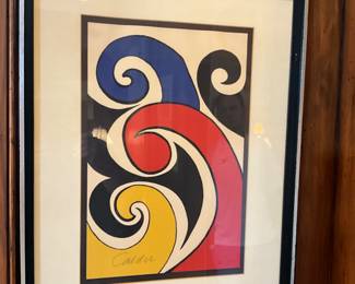 Alexander Calder Lithograph-$3,500