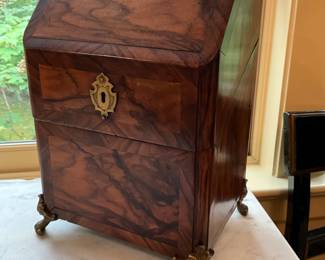 Antique English Letter Box-$400