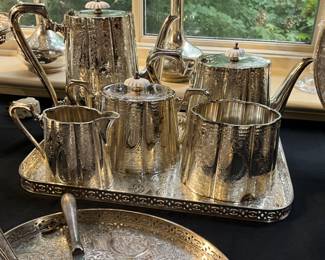 Barker Ellis Tea Service-$250