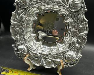Whiting Hand Chased Roses sterling bowl-$600