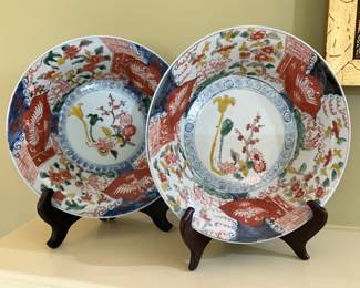 Pair Chinese Doucai Ming Dynasty Wanli Period (1573-1620) porcelain bowls-$500 pr