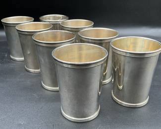 Set of 8 International Sterling Mint Juleps-$1,300 set