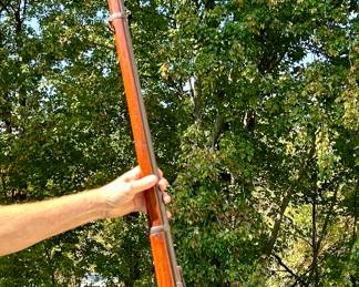 1863 Civil War Springfield Musket with Bayonet and Powder Horn