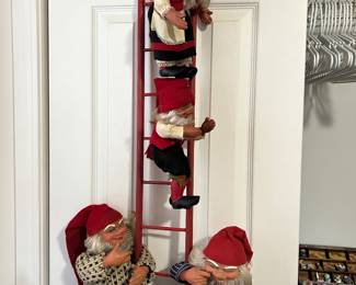 Vintage Arne Hasle Norwegian Nisse Latex 14" Gnomes