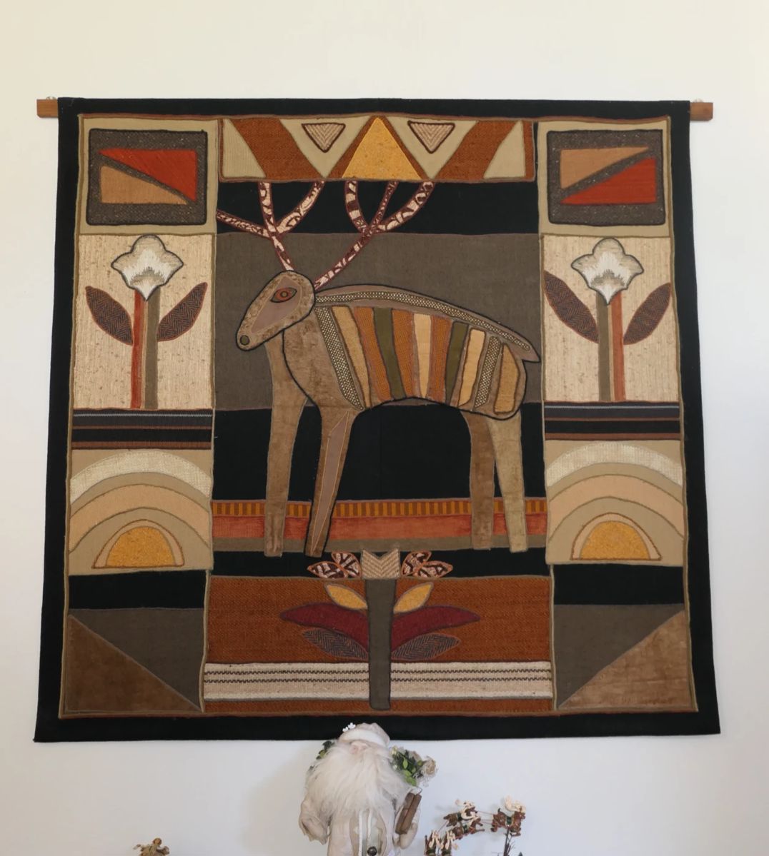 Helen Webber hand made woven tapestry - 1970's