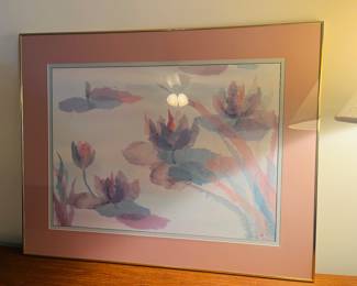 Signed 1987 Henry Howell watercolor