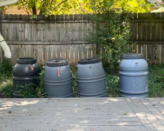 Rain Water containers