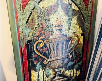 Crackle decorator art