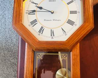 Seiko Westminster wall clock