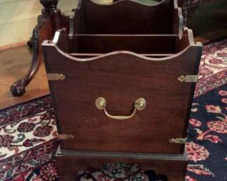 Wooden Magazine Holder