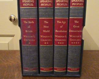 The History Of The English Speaking Peoples By Winston S. Churchill Set