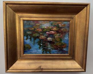Lilly Pads Beautiful Painting