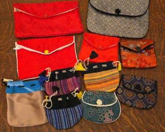 Collection Of Small Jewelry Pouches