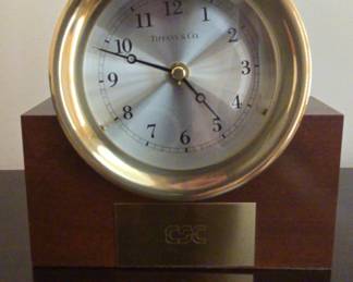 Tiffany Co. Ship Clock