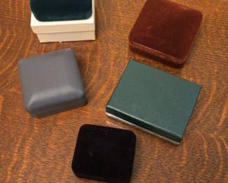 Collection Of Jewelry Boxes