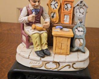 Vintage Hallmark Ceramic Clock Maker