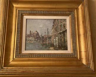  04 GoldFramed Painting
