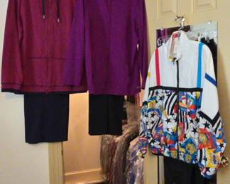 Three Womens Athletic Outfits Sz XL