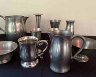 Beautiful Pewter Collection 