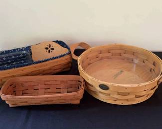 Longaberger And Peterboro Baskets 
