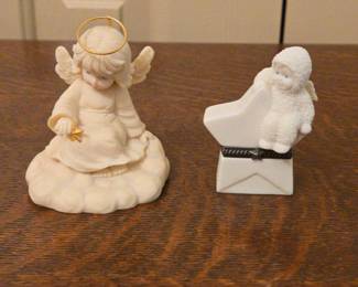 Two FigurinesSweet Memories By Tom Rubel And Dept 56 Snowbabies