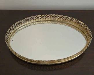 Vintage Vanity Mirror Tray