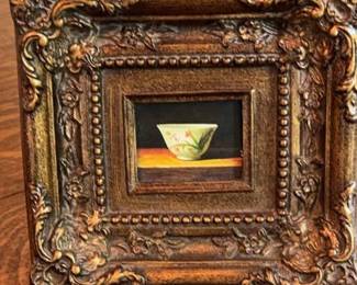 Tea Cup Framed Painting