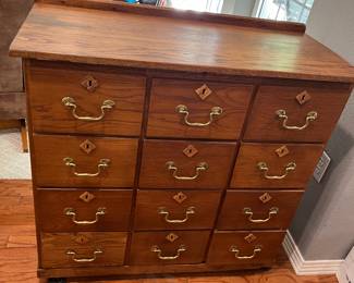 Cabinet with a very interesting back