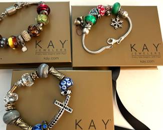 Kay Jewelers “Charmed Memories bead bracelets