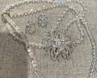 vintage crystal jewelry