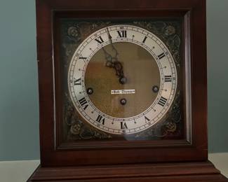 SETH THOMAS LEGACY CARRIAGE ANNIVERSARY 8 DAY MANTLE CLOCK