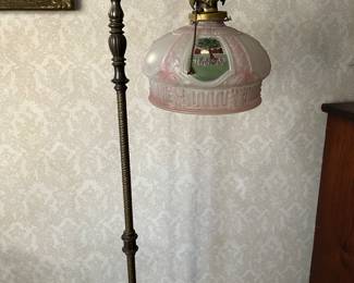 Art Deco Period Bridge Floor Lamp  circa 1920