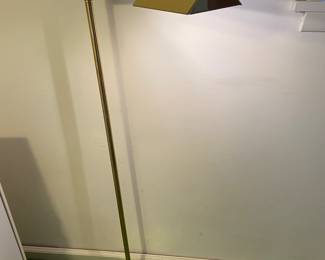 Brass standing lamp