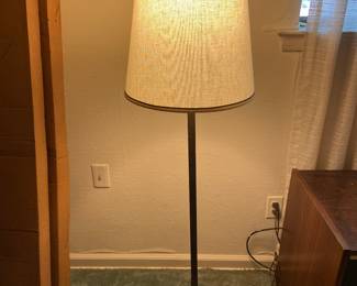 Bronze standing lamp