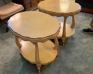 French Provincial end tables