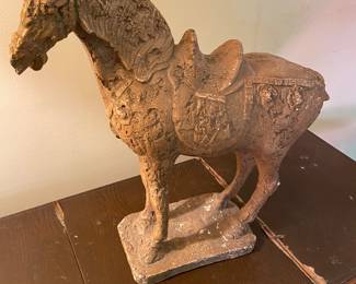Plaster horse