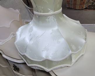 Pair of Silk Victorian Style Lamp Shade