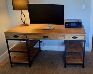 Rustic office desk